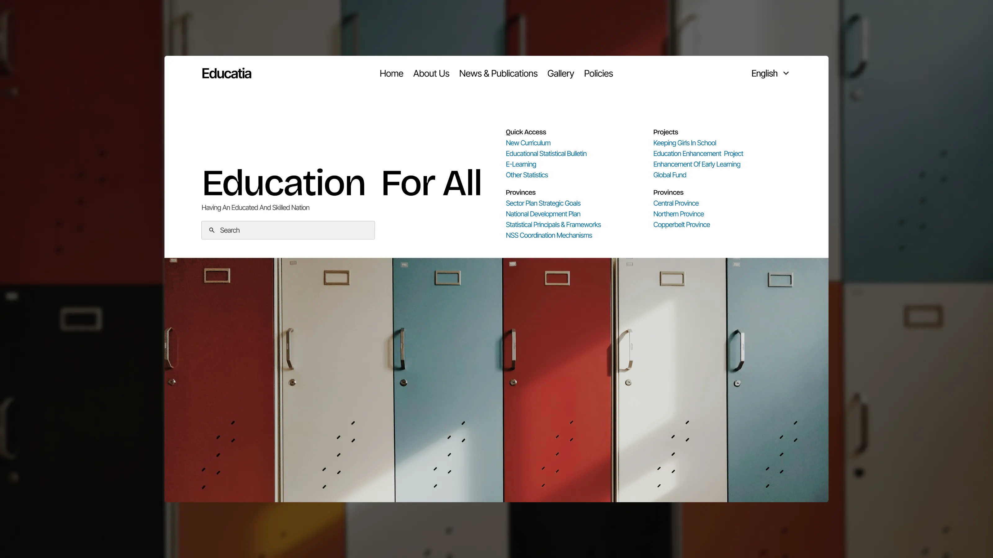 Educatia --> Modern education for the modern era